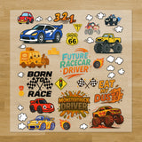 Cars & Trucks Iron-On Transfer Pack