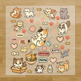 Cats Iron-On Transfer Pack