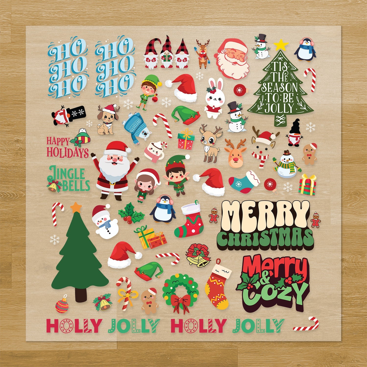 Christmas Iron-On Transfer Pack