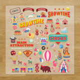 Circus Iron-On Transfer Pack