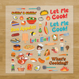 Cooking Iron-On Transfer Pack