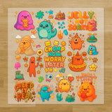 Cute Monsters Iron-On Transfer Pack