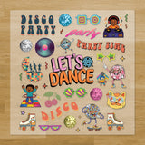 Disco Iron-On Transfer Pack