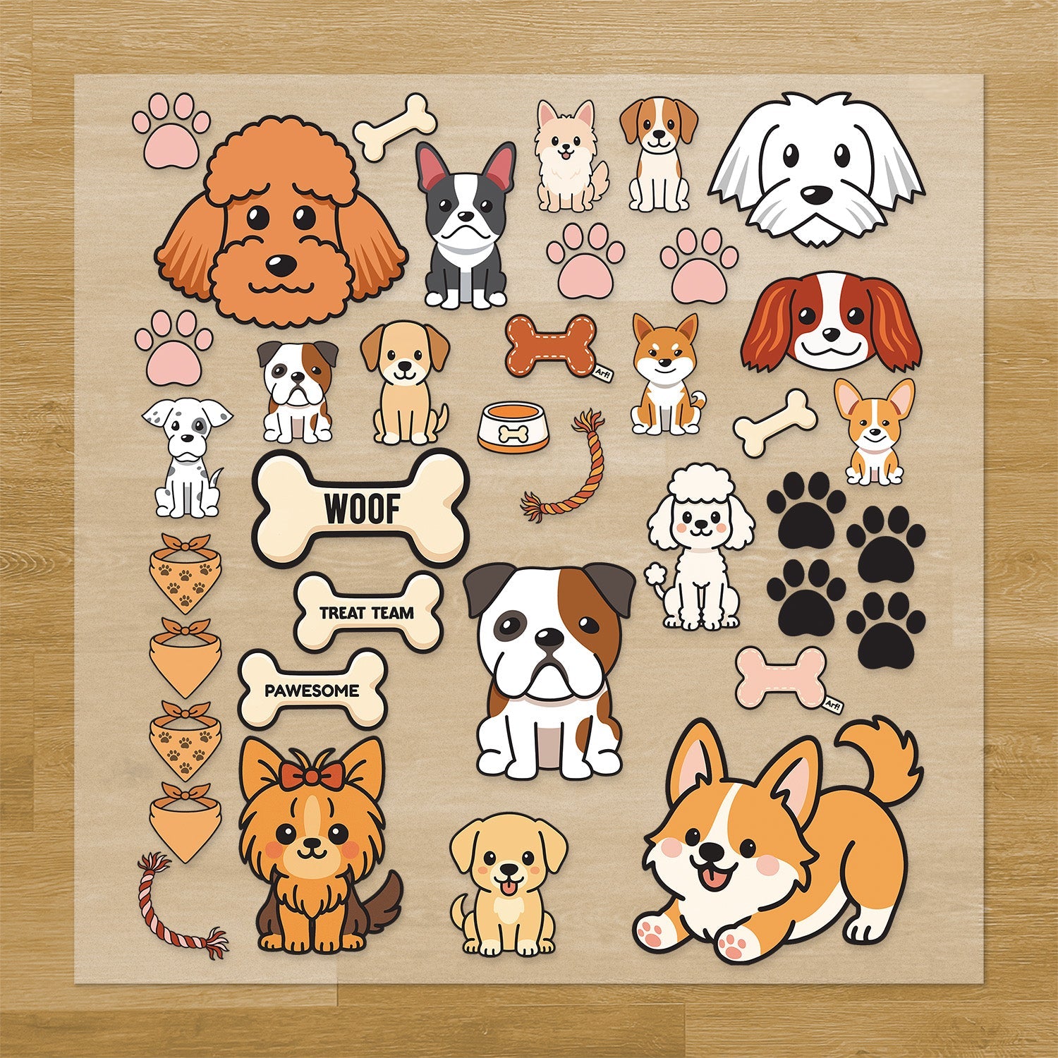 Dogs Iron-On Transfer Pack