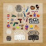 Father's Day Iron-On Transfer Pack