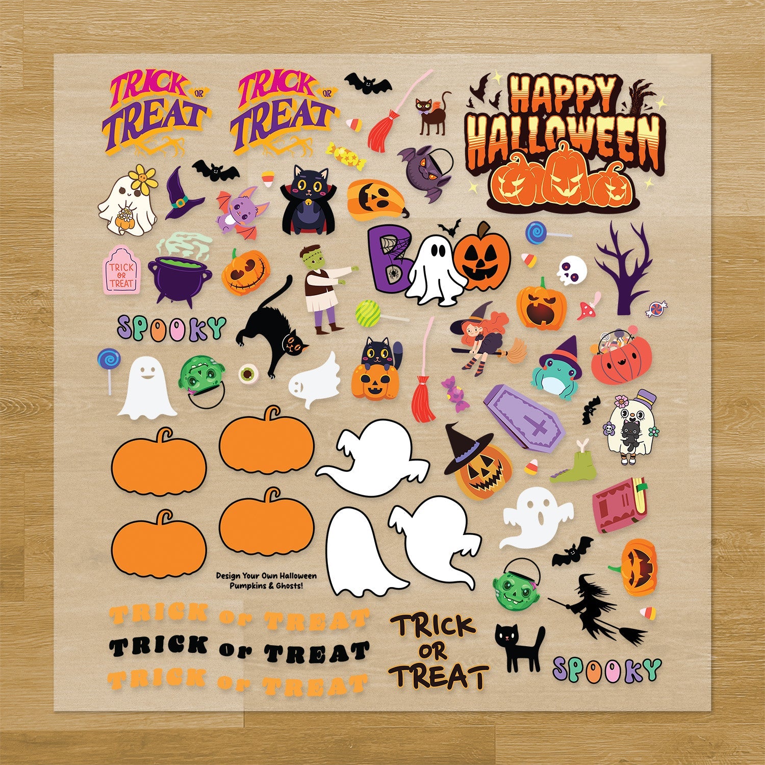 Halloween Iron-On Transfer Pack