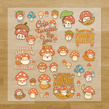 Mushrooms Iron-On Transfer Pack