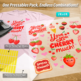 Berry Sweet Valentines Day Iron-On Transfer Pack