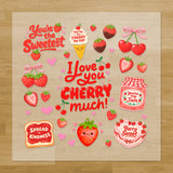 Berry Sweet Valentines Day Iron-On Transfer Pack