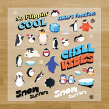 Penguins Iron-On Transfer Pack