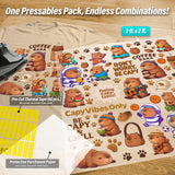 Capybaras Iron-On Transfer Pack