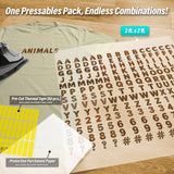 Animal Lettering Iron-On Transfer Pack