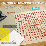 Autumn Lettering Iron-On Transfer Pack