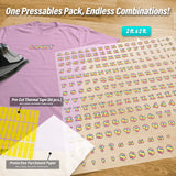 Candy Lettering Iron-On Transfer Pack