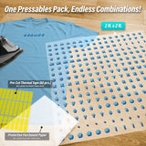 Ocean Lettering Iron-On Transfer Pack