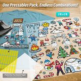 Build Your Own Winter Wonderland Iron-On Transfer Pack