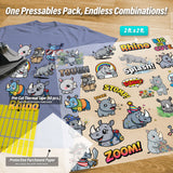 Rhinos Iron-On Transfer Pack