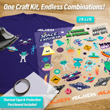 Aliens & UFO Iron-On Transfer Pack