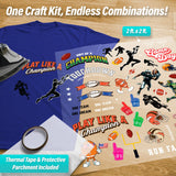 Football Iron-On Transfer Pack