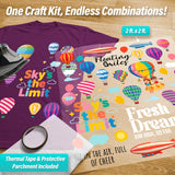 Hot Air Balloons Iron-On Transfer Pack