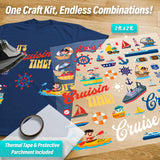 Boats Iron-On Transfer Pack