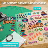Disco Iron-On Transfer Pack