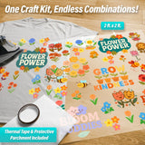 Flowers Iron-On Transfer Pack