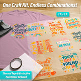 Friendship Quotes Iron-On Transfer Pack