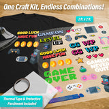 Gaming Iron-On Transfer Pack