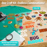 Insects & Butterflies Iron-On Transfer Pack