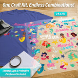 Mermaids Iron-On Transfer Pack
