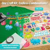 Monsters Iron-On Transfer Pack