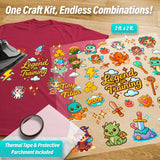 Mythical & Fantasy Creatures Iron-On Transfer Pack