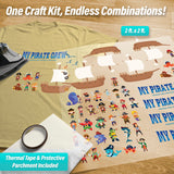 Pirates Iron-On Transfer Pack