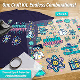 STEM & Science Iron-On Transfer Pack