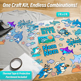 Sharks Iron-On Transfer Pack