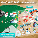 Snowman Iron-On Transfer Pack
