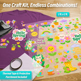 Spring Iron-On Transfer Pack