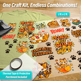 Tigers Iron-On Transfer Pack