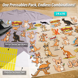 Kangaroos Iron-On Transfer Pack