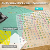 Spring Lettering Iron-On Transfer Pack