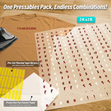 Thanksgiving Lettering Iron-On Transfer Pack