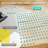 Winter Lettering Iron-On Transfer Pack