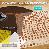 Woodland Lettering Iron-On Transfer Pack
