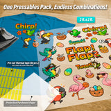 Tropical Birds Iron-On Transfer Pack