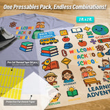 First Day of School Iron-On Transfer Pack