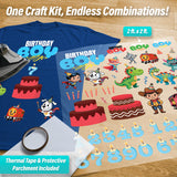 Birthday Boy Iron-On Transfer Pack