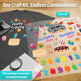 Birthday Iron-On Transfer Pack