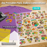 Cheerleading Iron-On Transfer Pack