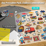 Delivery Trucks & Mail Service Iron-On Transfer Pack